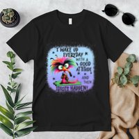 I Wake Up Everyday With A Good Attitude Then Idiots Happen Premium T-Shirt