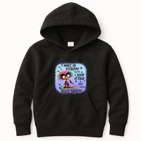 I Wake Up Everyday With A Good Attitude Then Idiots Happen Kids Hoodie