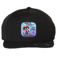 I Wake Up Everyday With A Good Attitude Then Idiots Happen Wool Snapback Cap