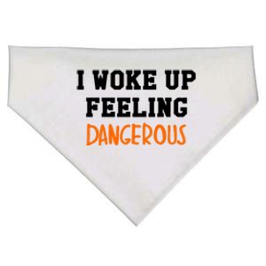 I Woke Up Feeling Dangerous USA-Made Doggie Bandana