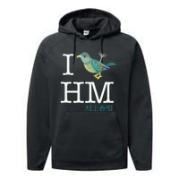 I Wind Up Bird Haruki Murakami T Performance Fleece Hoodie