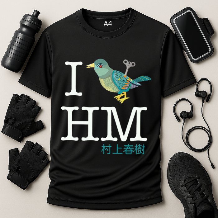 I Wind Up Bird Haruki Murakami T Cooling Performance Crew T-Shirt