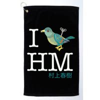 I Wind Up Bird Haruki Murakami T Golf Towel
