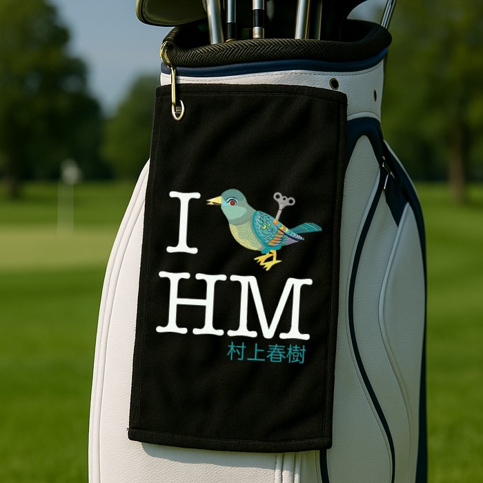 I Wind Up Bird Haruki Murakami T Golf Towel