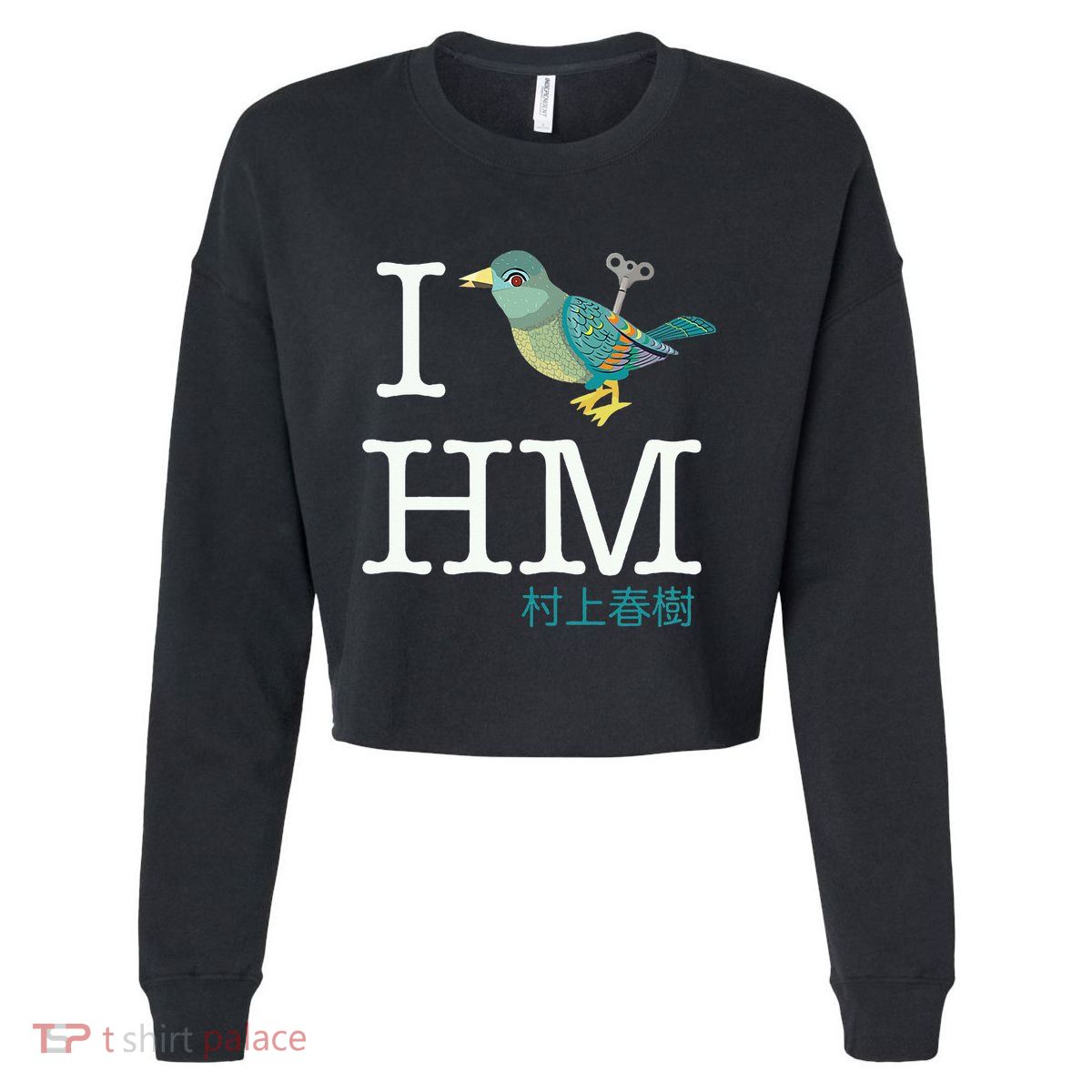 I Wind Up Bird Haruki Murakami T Cropped Pullover Crew