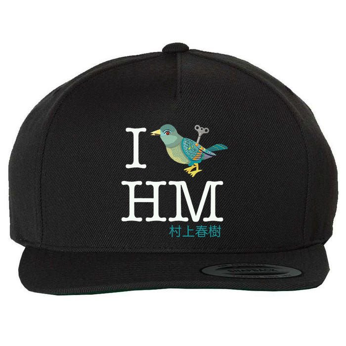 I Wind Up Bird Haruki Murakami T Wool Snapback Cap