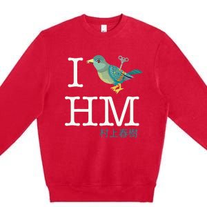 I Wind Up Bird Haruki Murakami T Premium Crewneck Sweatshirt