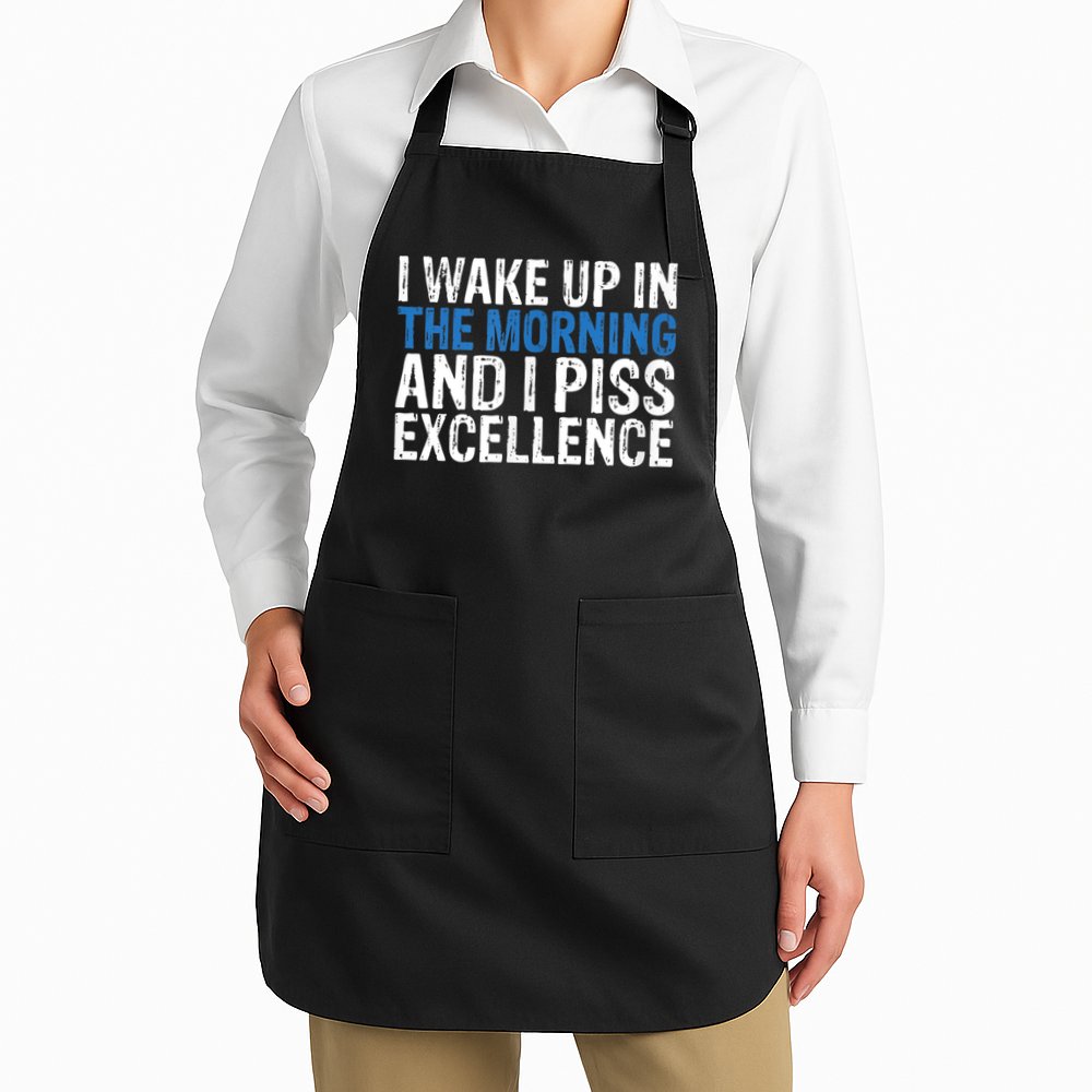 I Wake Up, In Morning And I Piss Excellence Apron