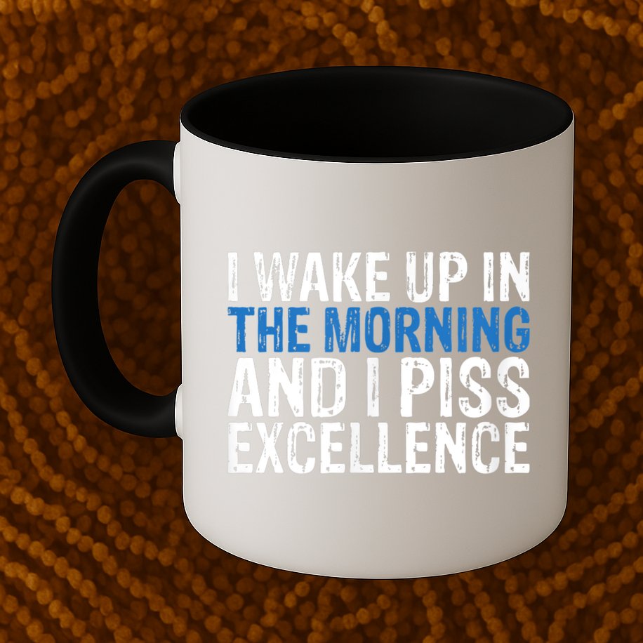 I Wake Up, In Morning And I Piss Excellence Mug