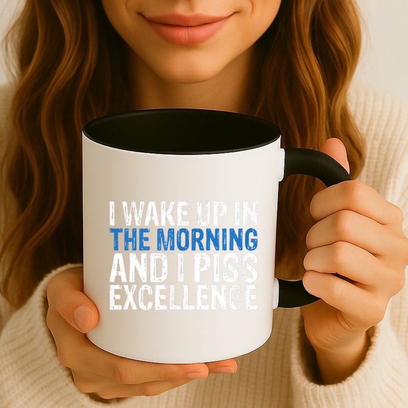 I Wake Up, In Morning And I Piss Excellence Mug
