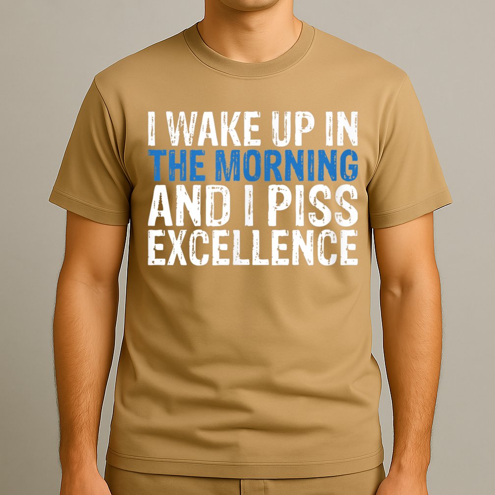I Wake Up, In Morning And I Piss Excellence T-Shirt