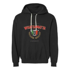 Italian Whatsamatta U University Italy Garment-Dyed Fleece Hoodie