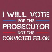 I Will Vote For The Prosecutor Not The Convicted Felon 16oz Travel Tumbler