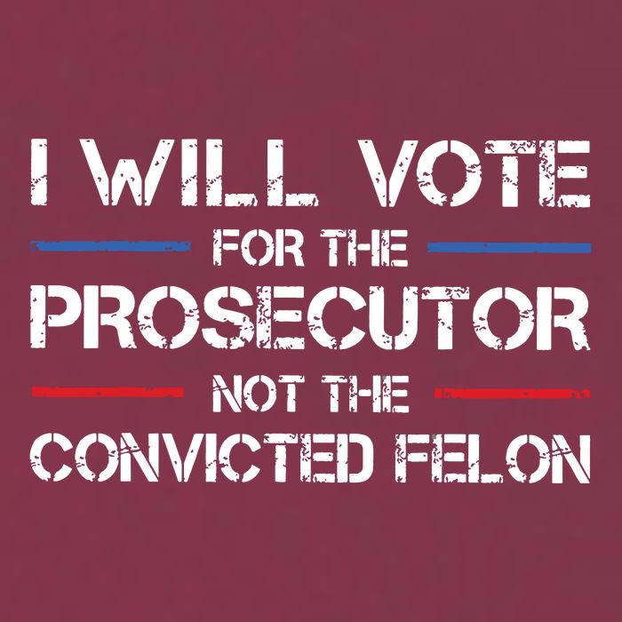I Will Vote For The Prosecutor Not The Convicted Felon 16oz Travel Tumbler
