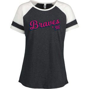 If We Were A Team, Love Was A Game Enza Ladies Jersey Colorblock Tee