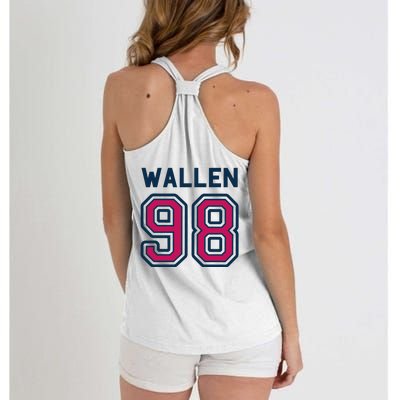 If We Were A Team, Love Was A Game Women's Knotted Racerback Tank