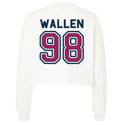 If We Were A Team, Love Was A Game Cropped Pullover Crew