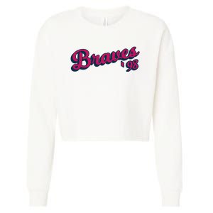 If We Were A Team, Love Was A Game Cropped Pullover Crew