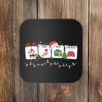 I Want Work All Done Sign Language Speech Aac Christmas Xmas Coaster