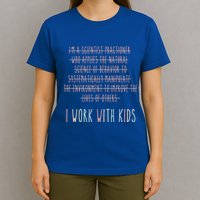 I Work With Behavior Analysis Bcba T-Shirt