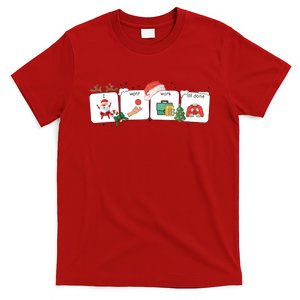 I Want Work All Done Funny Christmas Holiday T-Shirt