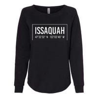 Issaquah Wa Washington Funny City Coordinates Home Gift Womens California Wash Sweatshirt