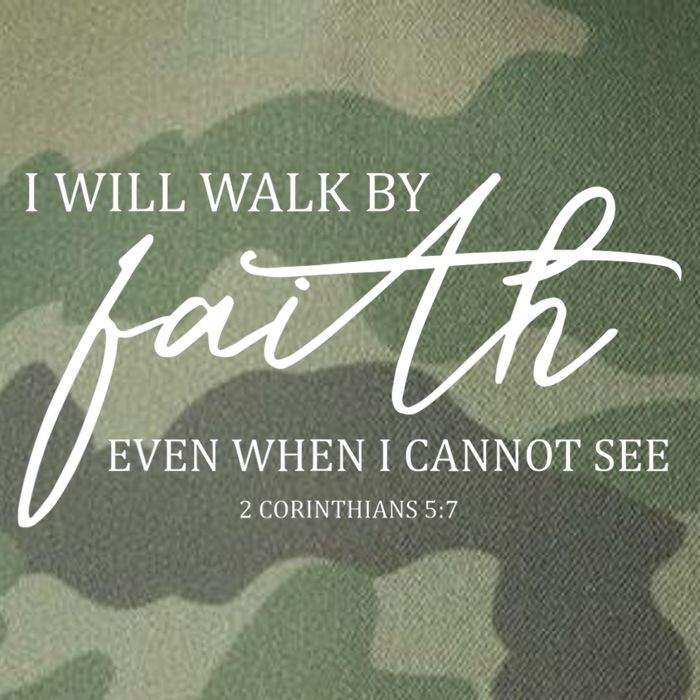 I Will Walk By Faith Even When I Cannot See Faith Christian Legacy Tie Dye Trucker Hat
