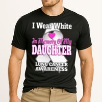 I Wear White In Memory Of My Daughter Lung Cancer Awareness Cooling Performance Crew T-Shirt