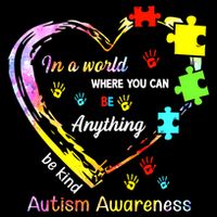 In World Where You Can Be Anything Be Kind Autism Awareness Great Gift Wool Snapback Cap