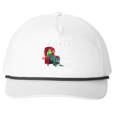 I Will Watch Friends Christmas Snapback Five-Panel Rope Hat