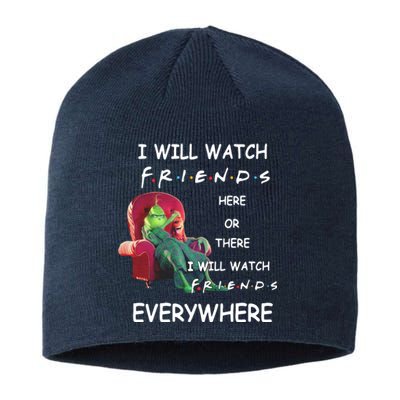 I Will Watch Friends Christmas Sustainable Beanie