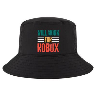 I Will Work For Robux Saying For The Blockchain And Token Cool Comfort Performance Bucket Hat