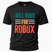 I Will Work For Robux Saying For The Blockchain And Token Performance Shirt
