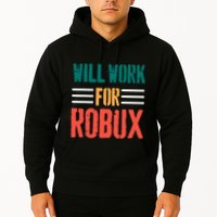 I Will Work For Robux Saying For The Blockchain And Token Hoodie