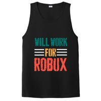 I Will Work For Robux Saying For The Blockchain And Token PosiCharge Competitor Tank