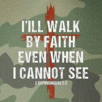 I Will Walk By Faith Even When I Cannot See Christian Jesus Legacy Tie Dye Trucker Hat