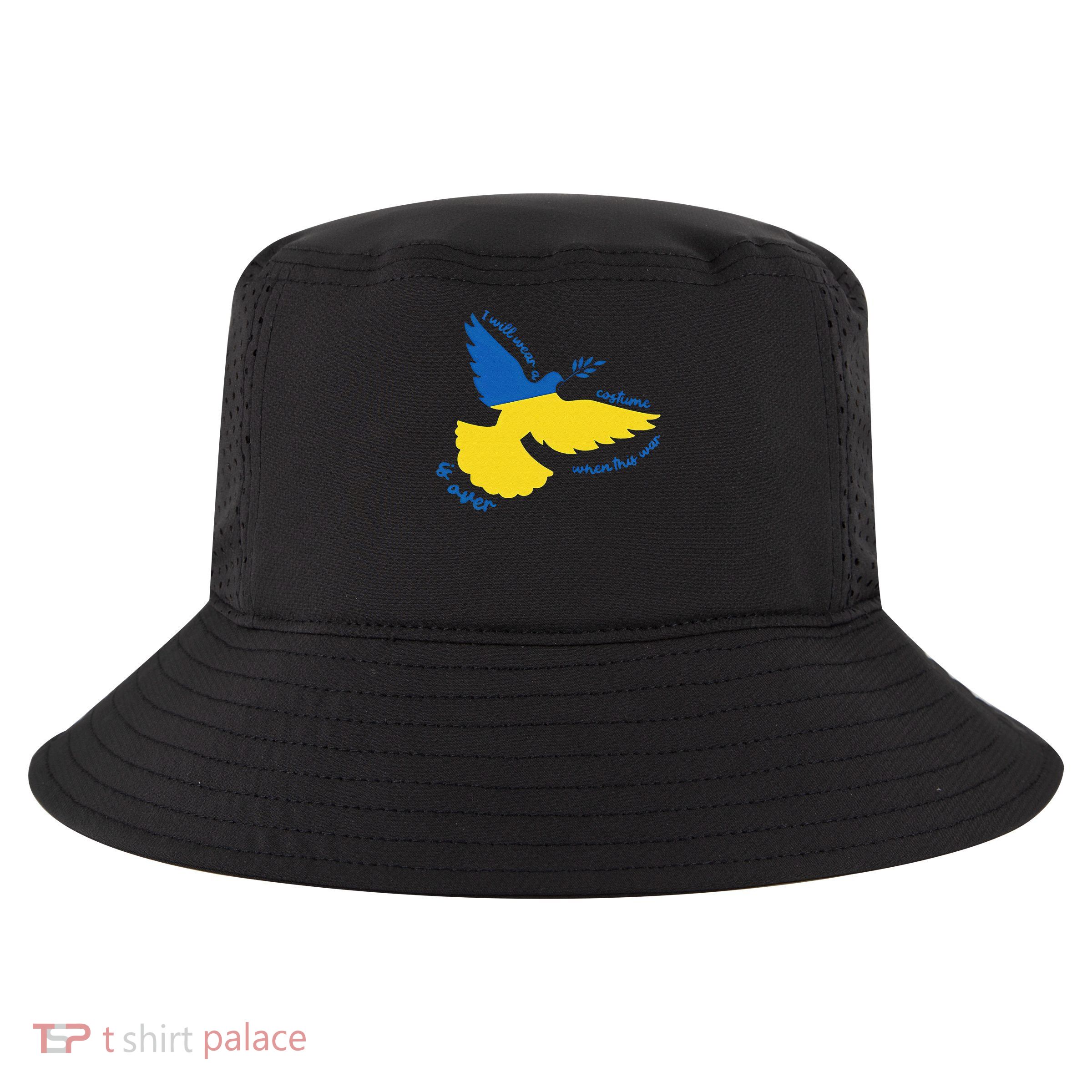 I Will Wear a Costume When the War is Over Cool Comfort Performance Bucket Hat