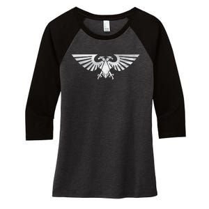 Imperial Wargaming War Gamer Women's Tri-Blend 3/4-Sleeve Raglan Shirt