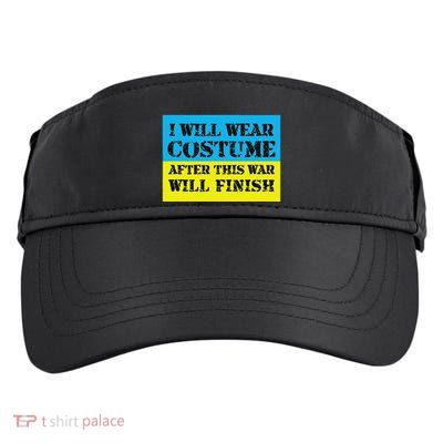 I Will Wear Costume After This War Will Finish Zelensky Adult Drive Performance Visor