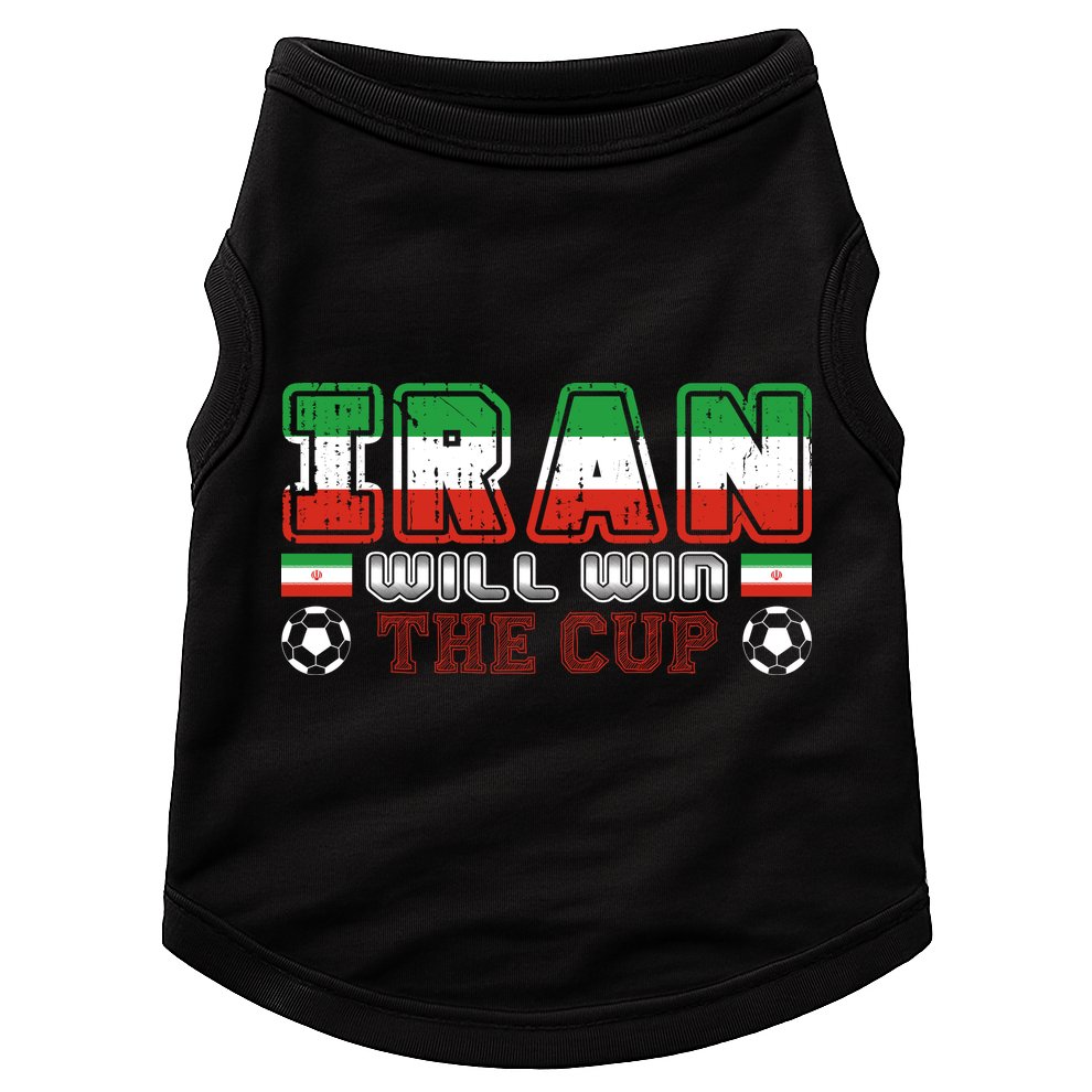Iran Will Win The Cup IranIran Doggie Tank