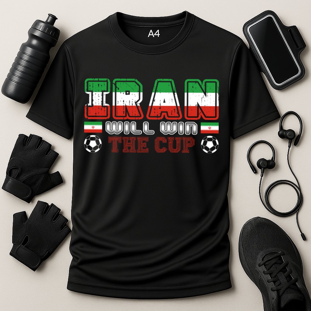 Iran Will Win The Cup IranIran Performance Shirt