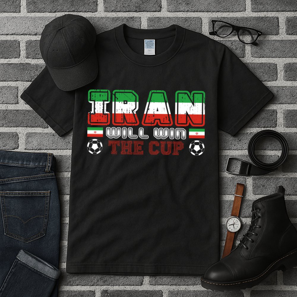 Iran Will Win The Cup IranIran Tall T-Shirt