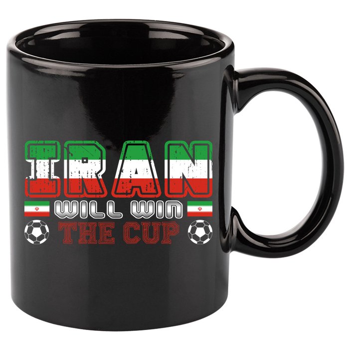 Iran Will Win The Cup IranIran 11oz C Handle Ceramic Mug