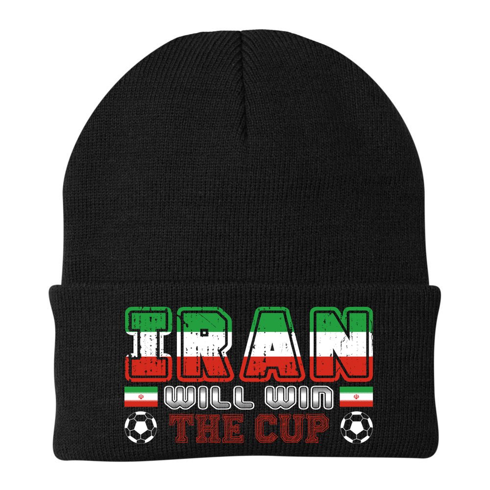 Iran Will Win The Cup IranIran Beanie