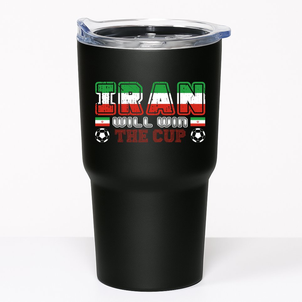 Iran Will Win The Cup IranIran Tumbler