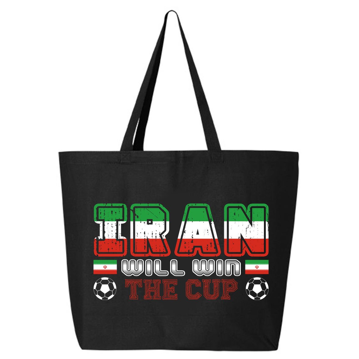Iran Will Win The Cup IranIran 25L Jumbo Tote