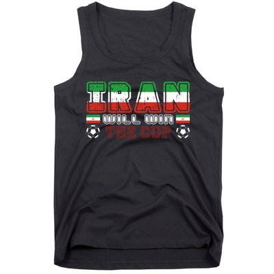 Iran Will Win The Cup IranIran Tank Top
