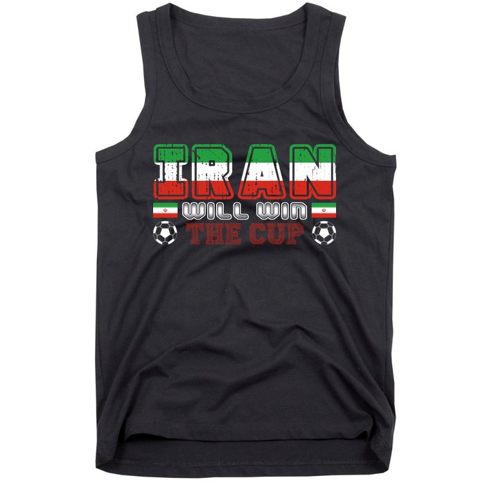 Iran Will Win The Cup IranIran Tank Top