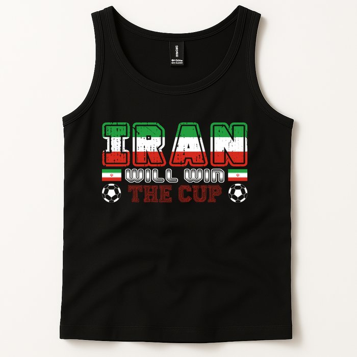 Iran Will Win The Cup IranIran Tank Top
