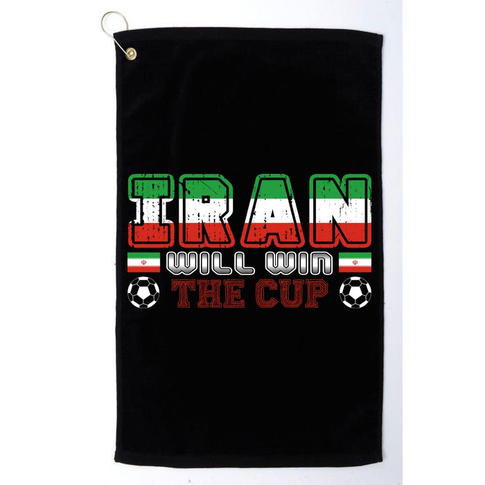 Iran Will Win The Cup IranIran Golf Towel